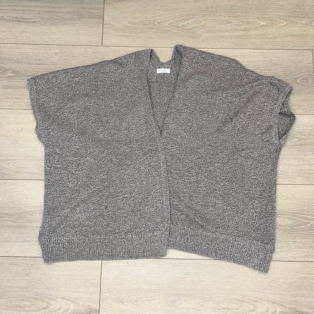 Aritzia/Community - XXS salt pepper cape cardigan